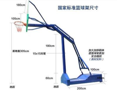 篮球运动爱好者必知的标准篮球架高度