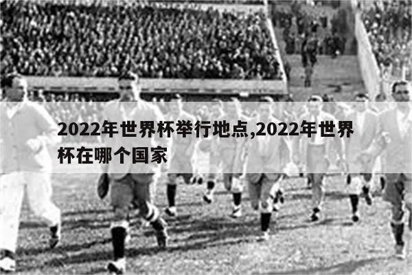 世界杯2022在哪里举行？预测世界杯2022举办地点