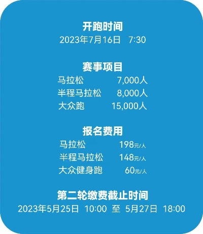 2023大连马拉松抽签时间及流程详解-第3张图片-www.211178.com_果博福布斯